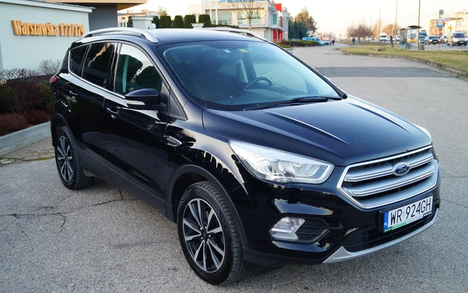 Ford Kuga cena 61377 przebieg: 180000, rok produkcji 2018 z Łaskarzew małe 79